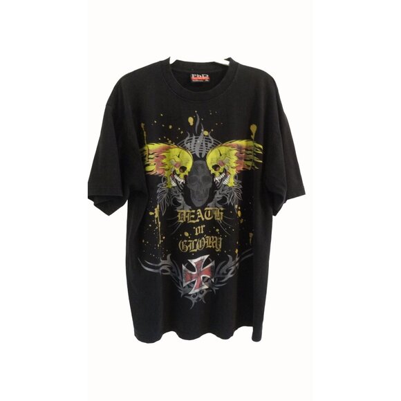 Phat Doc Wear Other - Phat Doc Wear PhD Death or Victory T-Shirt Black 100% Cotton Size XL